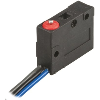 RS PRO Pin Plunger Micro Switch, Cable Terminal, 5 A @ 250 V ac, SP-CO, IP67