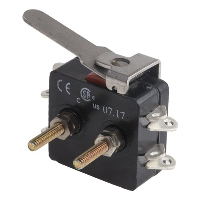 RS PRO Lever Micro Switch, Solder Terminal, 10 A @ 250 V ac, DPST