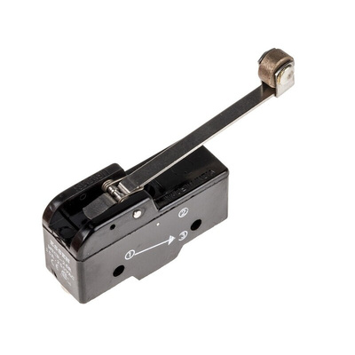 RS PRO Roller Lever Micro Switch, Screw Terminal, 15 A @ 250 V ac, SP-CO