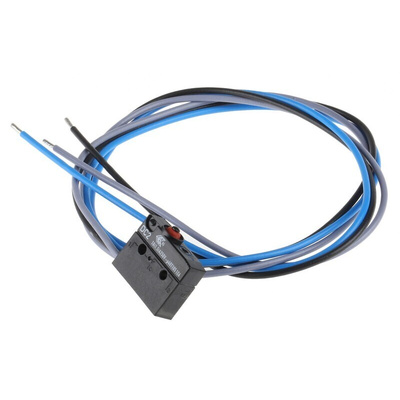 ZF Button Micro Switch, Pre-wired Terminal, 10.1 A @ 250 V ac, SPDT, IP6K7