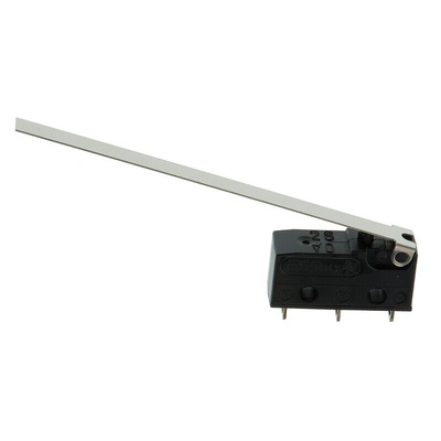 ZF Lever Micro Switch, Solder Terminal, 10.1 A @ 250 V ac, SPDT