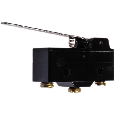 ZF Long Hinge Lever Micro Switch, Screw Terminal, 20 A @ 250 V ac, SPDT