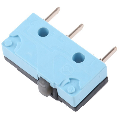 Crouzet Plunger Micro Switch, PCB Straight Terminal, 5 A @ 250 V ac, SP-CO, IP67