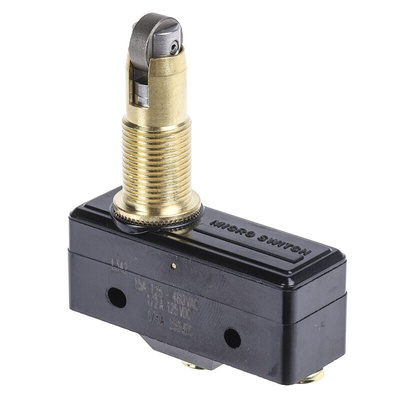 Honeywell Plunger Micro Switch, Screw Terminal, 16 A @ 250 V ac, SPDT