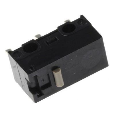 Omron Pin Plunger Subminiature Micro Switch, PCB Terminal, 3 A @ 125 V ac, SPDT, IP40