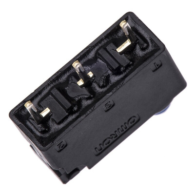 Omron Pin Plunger Micro Switch, PCB Terminal, 2 A @ 12 V dc, SPDT, IP67