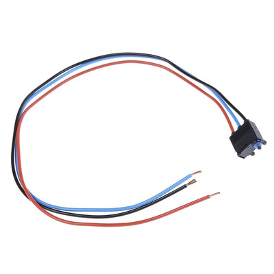 Omron Pin Plunger Micro Switch, Pre-wired Terminal, 2 A @ 12 V dc, SPDT, IP67