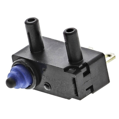 Omron Plunger Micro Switch, Solder Terminal, 2 A @ 12 V dc, SPDT, IP67