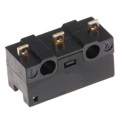 Omron Pin Plunger Micro Switch, Solder Terminal, 100 mA @ 30 V dc, SPDT, IP40