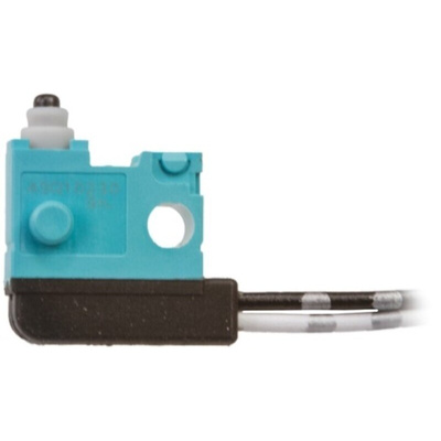 Panasonic Pin Plunger Micro Switch, Pre-wired Terminal, 100 mA @ 30 V dc, SPST, IP67