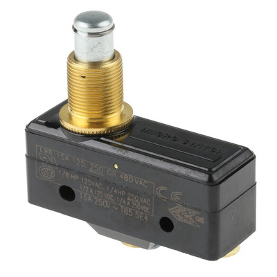 Honeywell Plunger Micro Switch, Screw Terminal, SP-CO, IP65