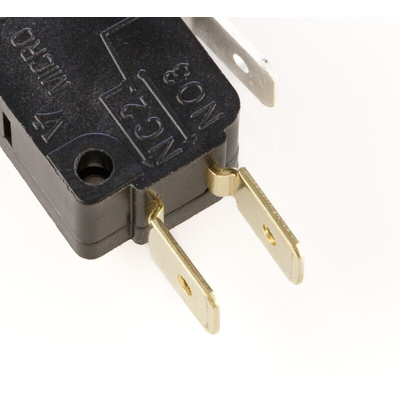 Honeywell Pin Plunger Micro Switch, Quick Connect Terminal, 15 A, SP-CO
