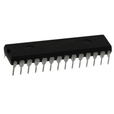 Microchip 16-Channel I/O Expander I2C, Serial 28-Pin SPDIP, MCP23017-E/SP
