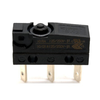 Zippy Snap Micro Switch, Solder Terminal, 10 A, SP-CO, IP67