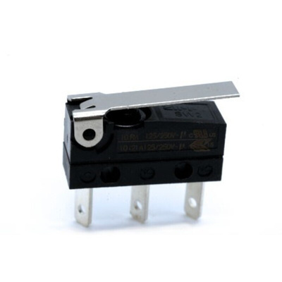 Zippy Snap Micro Switch, Solder Terminal, 10 A, SP-CO, IP67