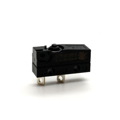 Zippy Snap Micro Switch, Solder Terminal, 100 mA, SPSTNO, IP67