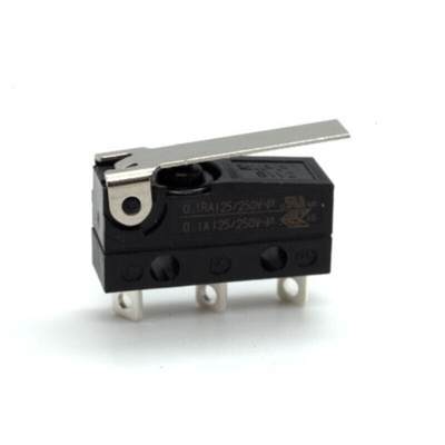 Zippy Snap Micro Switch, Solder Terminal, 100 mA, SP-CO, IP67