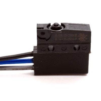 Zippy Snap Micro Switch, Pre-wired Terminal, 100 mA, SP-CO, IP67