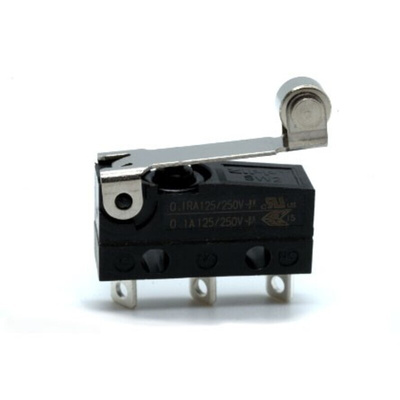 Zippy Snap Micro Switch, Solder Terminal, 100 mA, SP-CO, IP67