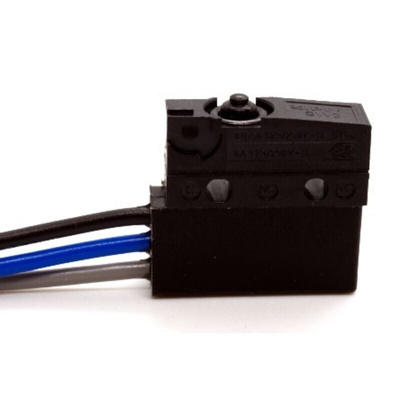 Zippy Snap Micro Switch, Pre-wired Terminal, 6 A, SP-CO, IP67