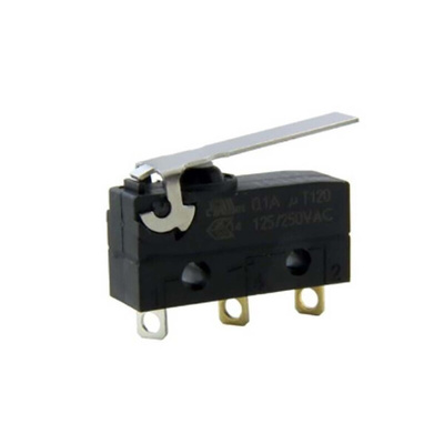 Honeywell Lever Micro Switch, Solder Terminal, 100 mA, SP-CO, IP00