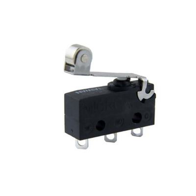 Honeywell Roller Lever Micro Switch, Solder Terminal, 100 mA, SP-CO, IP00