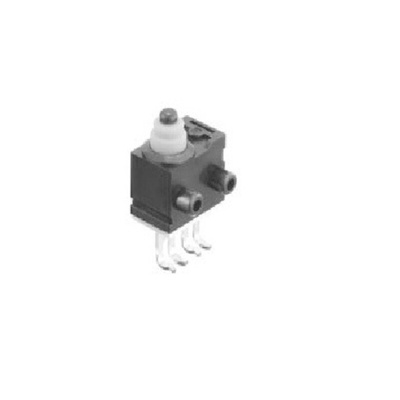 Panasonic Pin Plunger Snap Action Micro Switch, 50mA at 16V DC, SPST, IP67