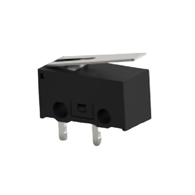 TE Connectivity Lever Snap Action Micro Switch, PCB Terminal, 3A at 125VAC, SPST