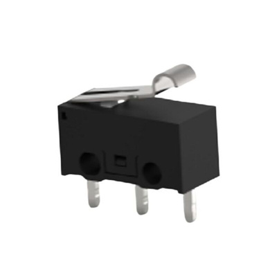 TE Connectivity Roller Snap Action Micro Switch, PCB Terminal, 3A at 125VAC, SPDT
