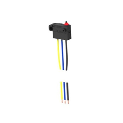 TE Connectivity Pin Plunger Snap Action Micro Switch, Pre-wired Terminal, 3A at 125VAC, SPDT, IP67