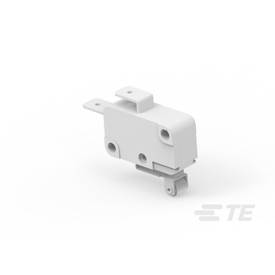 TE Connectivity Lever Snap Action Micro Switch, Quick Connect Terminal, 10.1 A, SPST, IP67