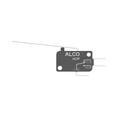 Extended Snap Action Micro Switch, Quick Connect Terminal, 20A, SPDT