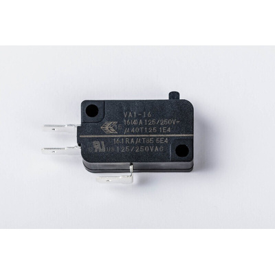 Zippy Snap Action Micro Switch, Solder Terminal, 16.1A, SPDT