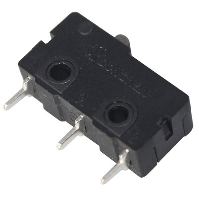 CAMDENBOSS Button Micro Switch, PCB Terminal, 5A, SPDT