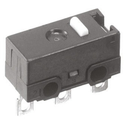 Panasonic Pin Plunger Micro Switch, Solder Terminal, 1 A @ 30 V dc, SP-CO