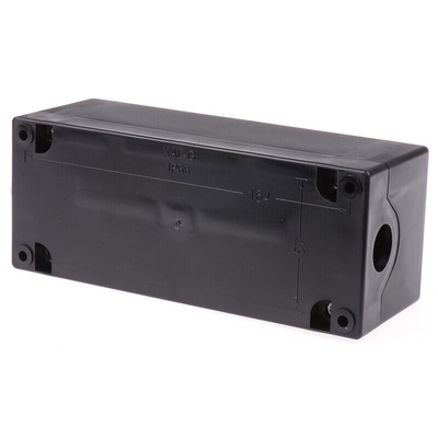 Schneider Electric Black Plastic Harmony XALG Push Button Enclosure - 4 Hole 22mm Diameter