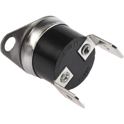 Honeywell Bi-Metallic Thermostat, Opens at +120°C, Closes at +105°C, +150°C Max, NC, Automatic Reset