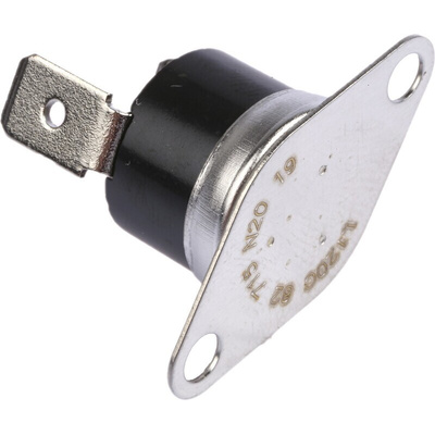 Honeywell Bi-Metallic Thermostat, Opens at +120°C, Closes at +105°C, +150°C Max, NC, Automatic Reset