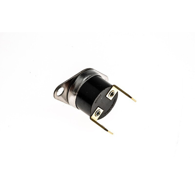 Honeywell Bi-Metallic Thermostat, Opens at +75°C, Closes at +90°C, +150°C Max, NO, Automatic Reset, Bracket Mount