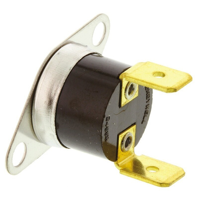 Honeywell Bi-Metallic Thermostat, Opens at +85°C, Closes at +100°C, +150°C Max, NO, Automatic Reset