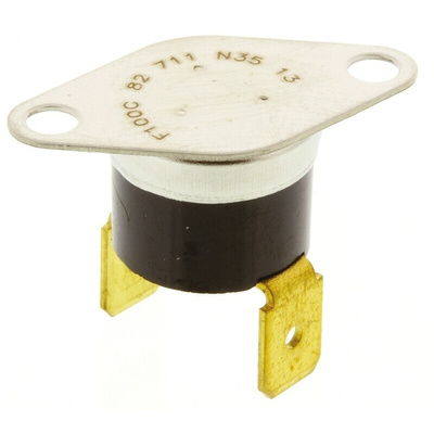 Honeywell Bi-Metallic Thermostat, Opens at +85°C, Closes at +100°C, +150°C Max, NO, Automatic Reset
