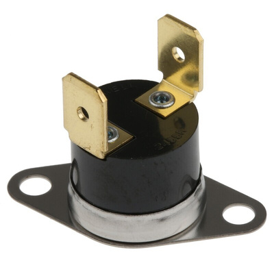 Honeywell Bi-Metallic Thermostat, Opens at +40°C, Closes at 25°C, +150°C Max, NC, Automatic Reset, Bracket Mount