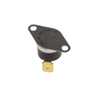 Honeywell Bi-Metallic Thermostat, Opens at +70°C, Closes at +55°C, +150°C Max, SPST NC, Automatic Reset, Through Hole