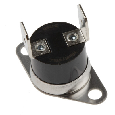 Honeywell Bi-Metallic Thermostat, Opens at +150°C, Closes at 135°C, +150°C Max, NC, Automatic Reset, Through Hole Mount