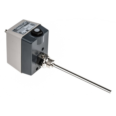 Jumo Capillary Thermostat, +110°C Max, SPST, Manual Reset, Surface Mount
