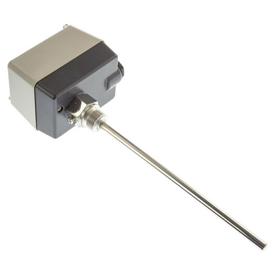 Jumo Capillary Thermostat, +120°C Max, NC, Manual Reset, Surface Mount