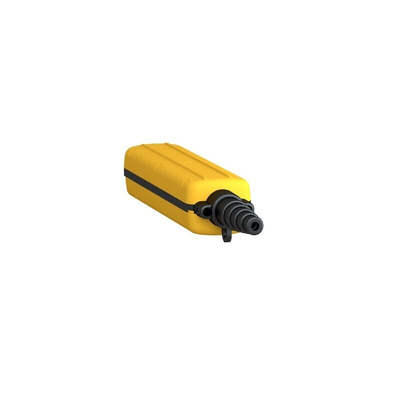 Schneider Electric Yellow Polypropylene XACA Control Station Enclosure - 6 Hole 30mm Diameter