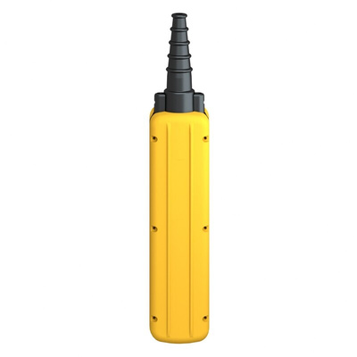 Schneider Electric Yellow Polypropylene XACA Control Station Enclosure - 6 Hole 30mm Diameter
