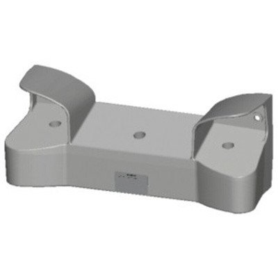 Siemens Grey Metal 3SU1 Push Button Enclosure - 3 Hole 22mm Diameter