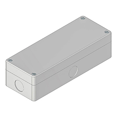 RS PRO Grey ABS Push Button Enclosure - 22mm Diameter